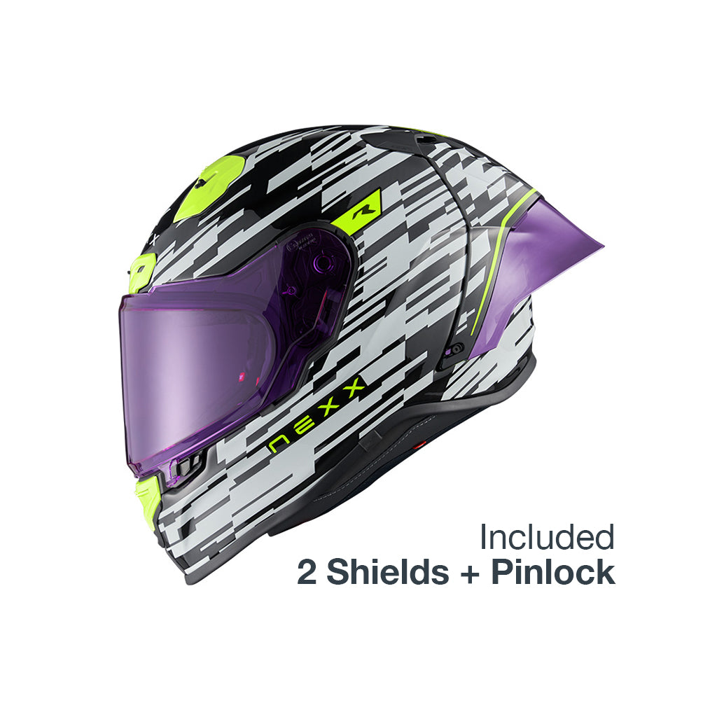 NEXX X.R3R GLITCH RACER BRANCO NEON