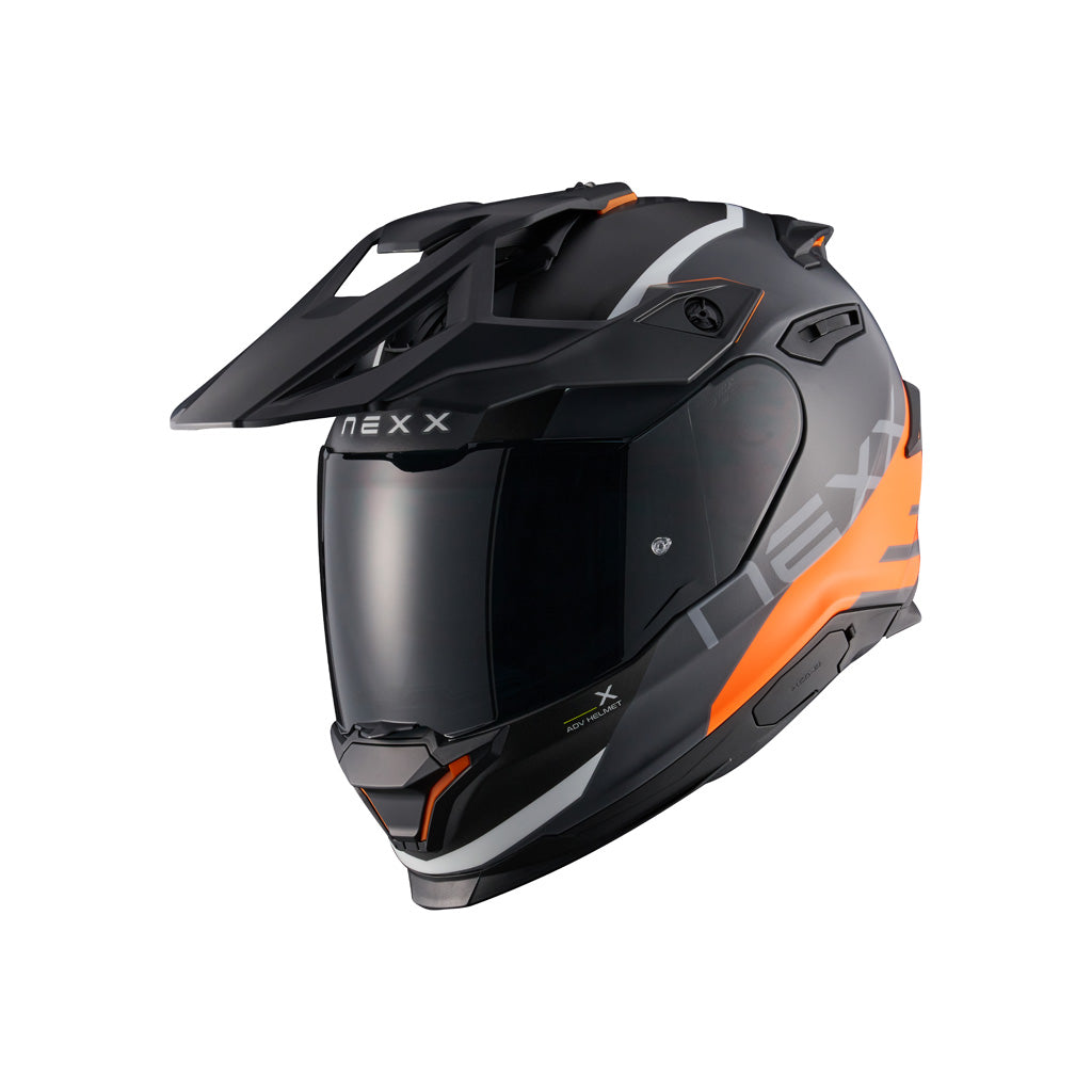 NEXX Y.TRAVL QUEST PRETO LARANJA MATTE