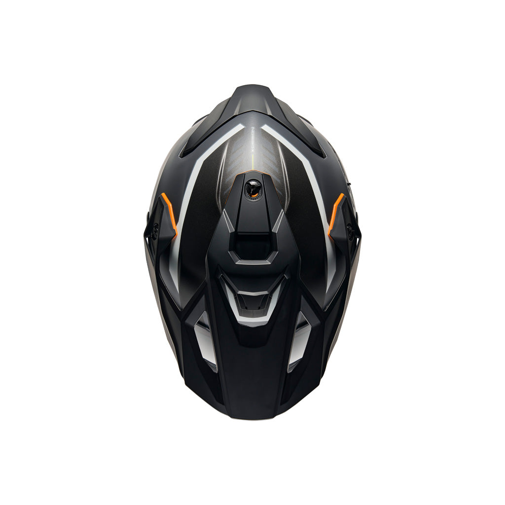 NEXX Y.TRAVL QUEST PRETO LARANJA MATTE