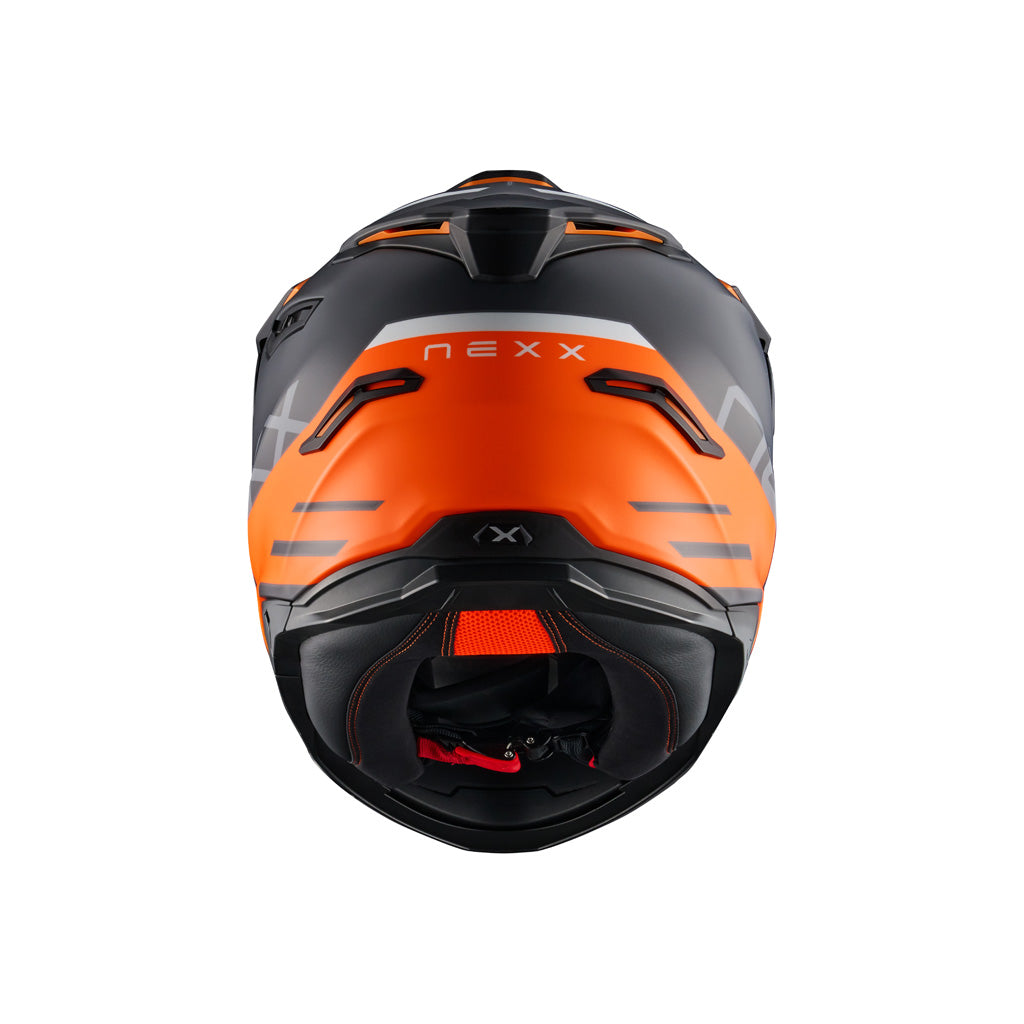 NEXX Y.TRAVL QUEST PRETO LARANJA MATTE