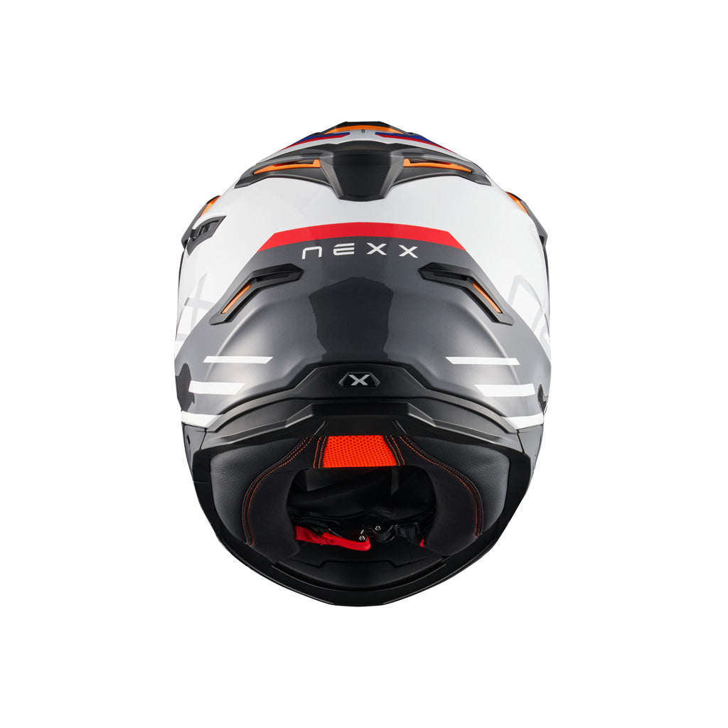 NEXX Y.TRAVL QUEST WHITE BLUE RED MATTE