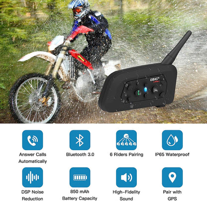 Intercomunicador Moto - EJEAS V6 Pro (1200m)