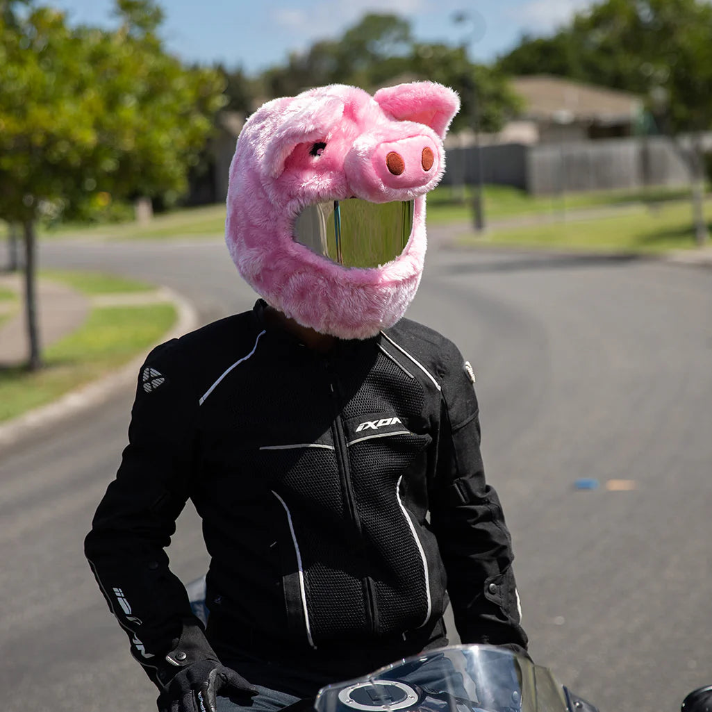 Motorcycle Helmet Cover - Piggy