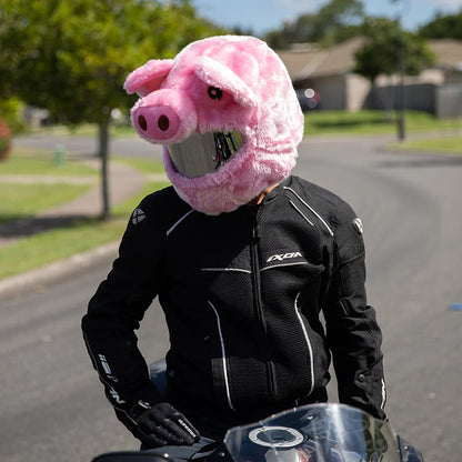 Motorcycle Helmet Cover - Piggy