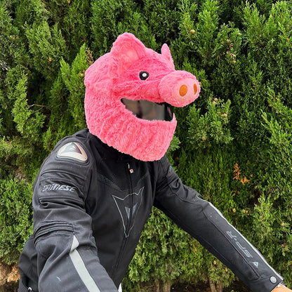 Motorcycle Helmet Cover - Piggy