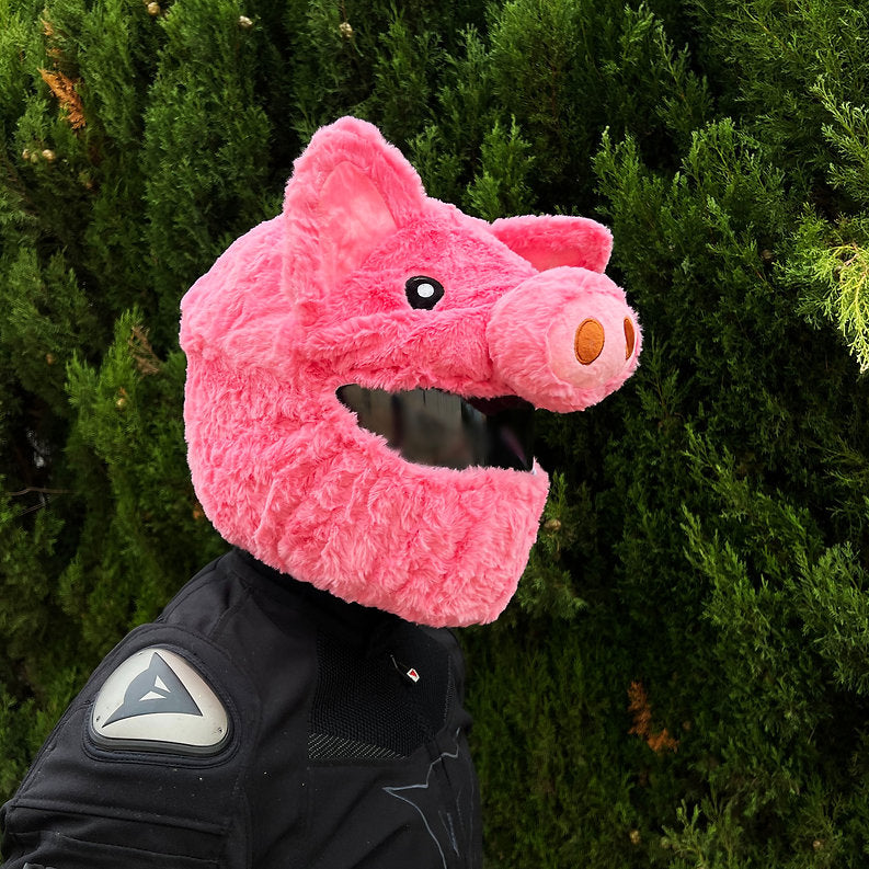 Motorcycle Helmet Cover - Piggy