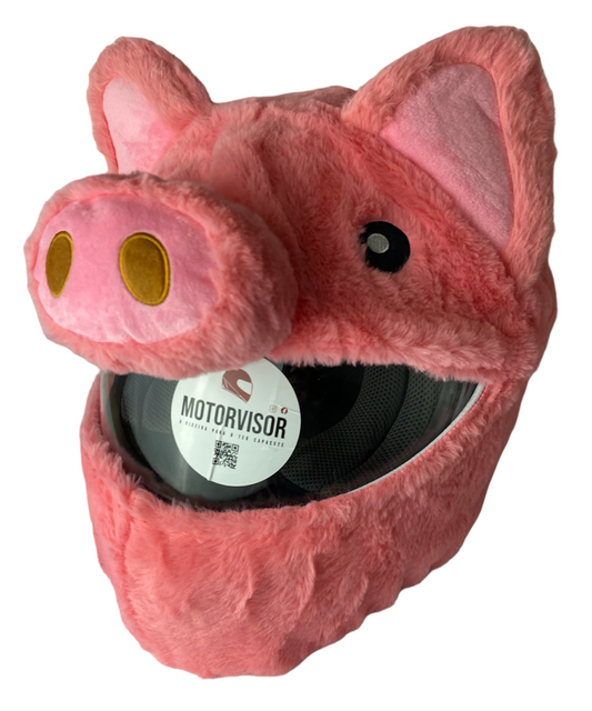 Motorcycle Helmet Cover - Piggy