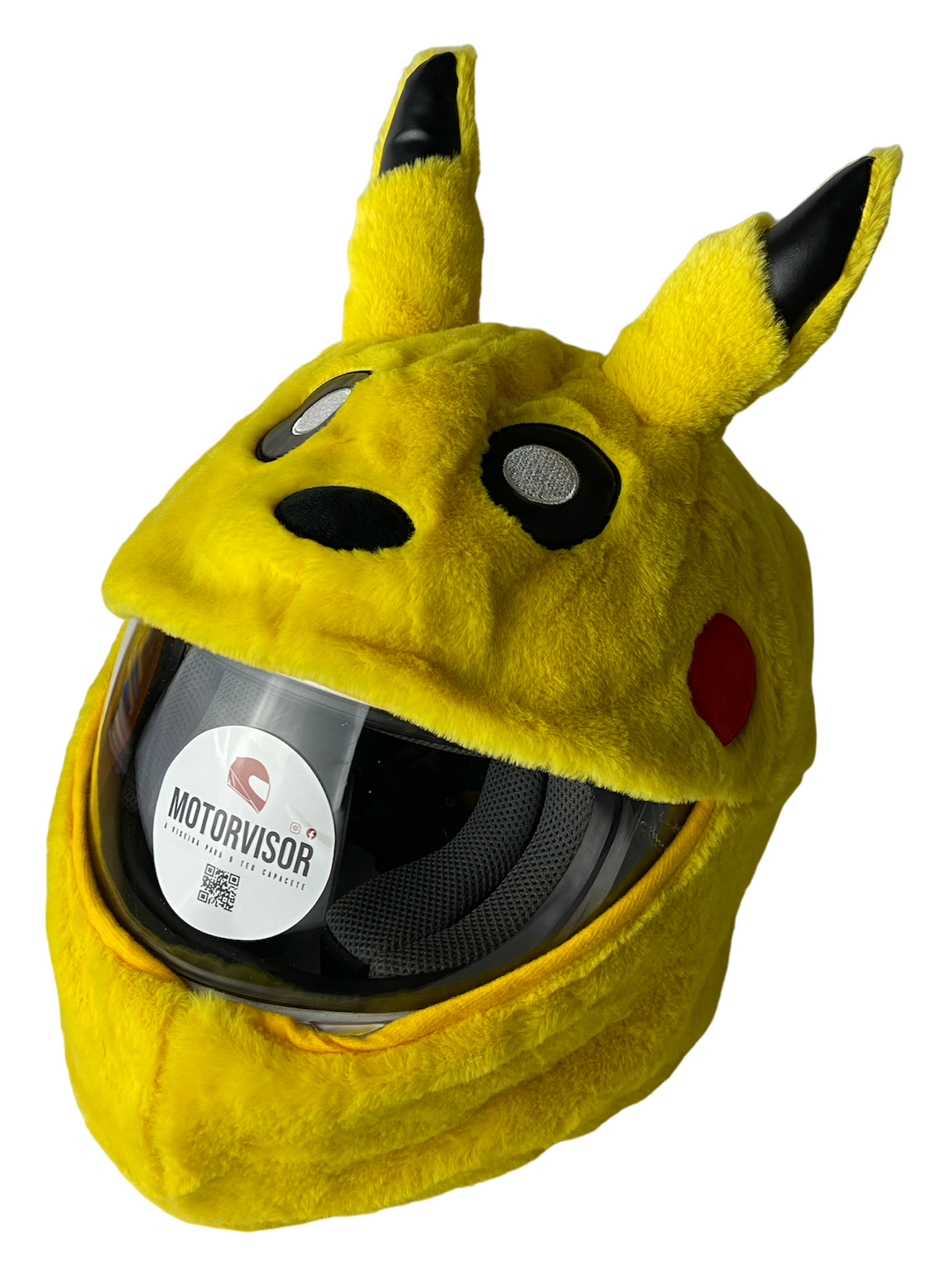 Motorcycle Helmet Cover - Pikachu